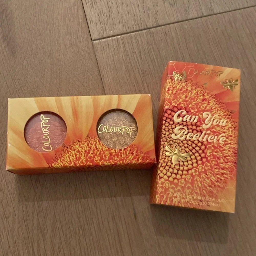 Colourpop Can You Beelieve Super Shock Shadow Duo